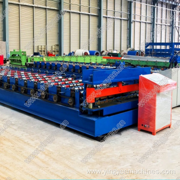 IBR roof sheet roll forming machine 15m/min